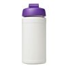 Bidón deportivo con Tapa Flip de 500 ml Baseline™ Plus Transparente claro-Morado | sin montaje de publicidad | no disponible | no disponible