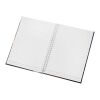 Agenda A5 de tapa dura sin fechas "Desk-Mate®" blanco | sin montaje de publicidad | no disponible | no disponible