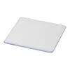 Posavasos de plástico cuadrado Renzo Blanco | sin montaje de publicidad | no disponible | no disponible