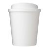 Vaso Americano® Espresso POP 250 ml con tapa antiderrame Blanco | sin montaje de publicidad | no disponible | no disponible