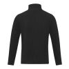 Chaqueta polar con cremallera entera reciclada GRS para hombre "Amber" Negro | XL