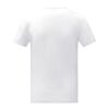 Camiseta de manga corta y cuello en V para hombre "Somoto" Blanco | S