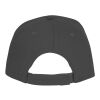 Gorra Ceto de 5 paneles con ribete Gris tormenta