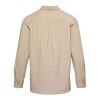 Camisa unisex de pana "Alum" Oatmeal | XL | sin montaje de publicidad | no disponible | no disponible