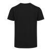Camiseta orgánica de 200 g/m² con certificado OCS de manga corta unisex "Balfour" Negro intenso | XL