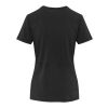 Camiseta lavada de manga corta de 160&nbsp;g/m2 para mujer "Nanaimo" Estándar | Negro intenso | S | sin montaje de publicidad | no disponible | no disponible | no disponible