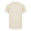 Camiseta orgánica unisex de 200 g/m² con certificado OCS de manga corta y cuello de pico "Balfour" Sandstone | XL