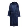 Bata VINGA Louis felpa GRS RPET, S/M azul marino | sin montaje de publicidad | no disponible | no disponible | no disponible