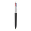 BIC® 4 Colours Soft Blanco-Negro intenso | Impresión De Pantalla 1 color | Cuerpo-a la derecha del clip&nbsp; | 30.00 mm x 43.00 mm