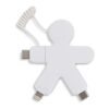 2064 | Xoopar Buddy Eco GRS Charging Cable Blanco | sin montaje de publicidad | no disponible | no disponible | no disponible