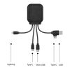 4001 | Xoopar Iné Gamma Charging cable with NFC and 3.000mAh Powerbank Negro intenso | sin montaje de publicidad | no disponible | no disponible | no disponible