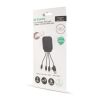 4001 | Xoopar Iné Gamma Charging cable with NFC and 3.000mAh Powerbank negro | sin montaje de publicidad | no disponible | no disponible | no disponible