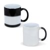 Taza mágica Oslo subli 300ml Negro-Blanco | sin montaje de publicidad | no disponible | no disponible | no disponible