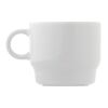 Taza y plato pequeño Satellite 180ml Blanco