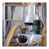 Sagaform Coffee & More Taza Espresso 4 piezas 100ml Verde oscuro | sin montaje de publicidad