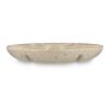 Plato redondo de cerámica Sagaform Ditte, 26 cm Beige