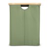 Cesta plegable InSideOut con tapa Sogne 40,5 x 33 x 42cm Verde oliva