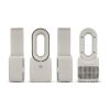 Ventilador sin aspas inSideOut Brislux con luz LED Beige