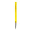 Bolígrafo Nash MT Transparente Amarillo-Amarillo | Tampografía 1 color | on the clip | 30 mm x 5 mm | no disponible