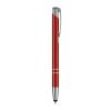 Bolígrafo Alicante Stylus rojo oscuro | Grabado | 180 grados del clip | 55 mm x 6 mm | no disponible