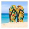 Chanclas tamaño XL 43/46 sublimación Blanco