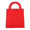 Bolsa de fieltro para regalo 15x21cm Rojo / Blanco | sin montaje de publicidad | no disponible | no disponible