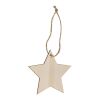 Adorno navideño de madera en forma de estrella Natural | sin montaje de publicidad | no disponible | no disponible
