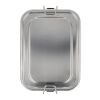 Fiambrera de acero inoxidable Plata | sin montaje de publicidad | no disponible | no disponible
