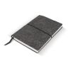 Fieltro de cuaderno A5 gris oscuro | sin montaje de publicidad | no disponible | no disponible | no disponible