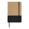 Cuaderno de yute R-PET GRS Negro intenso
