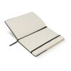 Cuaderno de yute R-PET GRS Negro | sin montaje de publicidad | no disponible | no disponible | no disponible