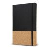 Cuaderno R-PET & corcho A5 Negro | sin montaje de publicidad | no disponible | no disponible