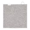 Toalla de golf de secado rápido con gancho R-PET 30x30cm sublimación Blanco-Gris | sin montaje de publicidad | no disponible | no disponible