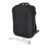Mochila Dalston con revestimiento de PU Mochila al vacío 30 x 15 x 45 cm 20 l Negro