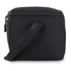 Bolsa isotérmica R-PET 600D para 6 latas, 25 x 14,5 x 15,5 cm, 5 litros Negro