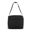 Bolsa térmica con doble compartimento R-PET 600D, 30 x 20 x 25 cm, 15 litros Negro | sin montaje de publicidad | no disponible | no disponible