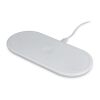 Cargador inalámbrico rápido 3 en 1 de 15 W para teléfono, Apple Watch y AirPods. Blanco