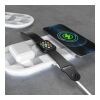 Cargador inalámbrico rápido 3 en 1 de 15 W para teléfono, Apple Watch y AirPods. Blanco | sin montaje de publicidad | no disponible | no disponible