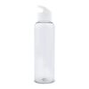 Botella Loop Transparente R-PET 600ml Blanco-Blanco | sin montaje de publicidad | no disponible | no disponible | no disponible