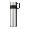 Termo Flow con asa 500ml Plata | sin montaje de publicidad | no disponible | no disponible | no disponible