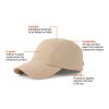 Gorra Nordic Drift RCS Aero UPF beige | sin montaje de publicidad | no disponible | no disponible