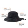 Gorro Nordic Drift RCS Horizon UPF 50+ negro | sin montaje de publicidad | no disponible | no disponible | no disponible
