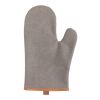 Guante de lona de lujo para horno gris | sin montaje de publicidad | no disponible | no disponible