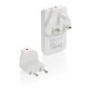 Cargador plano Fluxo RCS 65W GaN y conectores universales Blanco