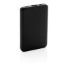 Powerbank 5.000 mAh de bolsillo con cables integrados negro | sin montaje de publicidad | no disponible | no disponible