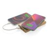 Powerbank inalámbrico de bambú 8.000 mAh 5W certificado FSC marron | sin montaje de publicidad | no disponible | no disponible