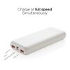 Powerbank Pasadena Urban Vitamin 20.000 mAh 18W PD blanco | sin montaje de publicidad | no disponible | no disponible