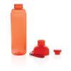 Botella de agua antigoteo PET reciclado Impact RCS 600 ml rojo | sin montaje de publicidad | no disponible | no disponible