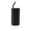 Taza Cube de acero reciclado RCS de 800ml. negro | sin montaje de publicidad | no disponible | no disponible