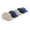 Gorra 6 paneles tejido jaspeado reciclado Milo AWARE™200 gr gris | sin montaje de publicidad | no disponible | no disponible | no disponible